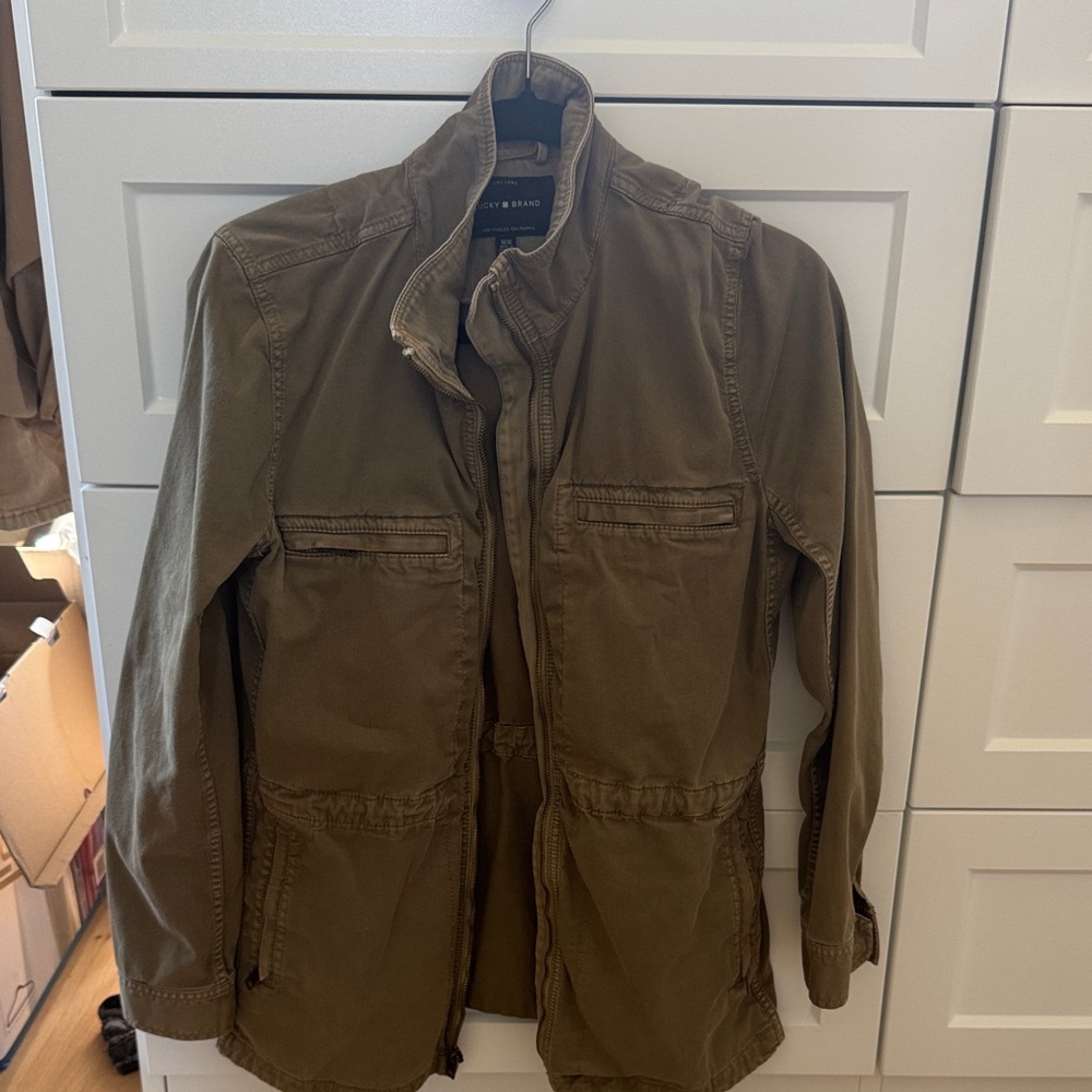 Women’s Olive Utility Field Jacket